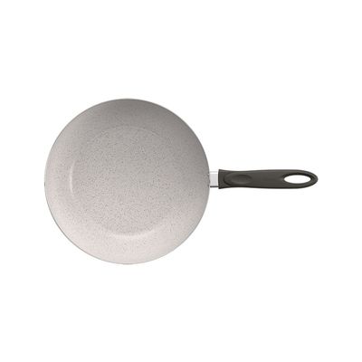 Panela Wok Brinox Suprema Ceramic Life Antiaderente 4,1L 28cm Vanilla