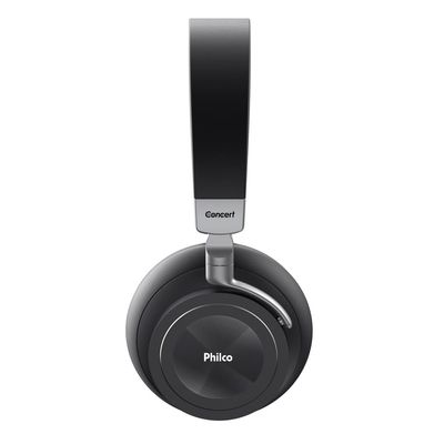 Fone de Ouvido Philco Bluetooth Headphone PFO05BTSG Concert - Preto