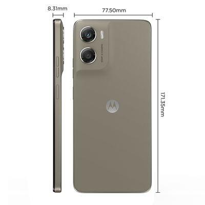 Smartphone Motorola Moto g06 4G Tela 6,9 256GB Câmera 50MP Bege