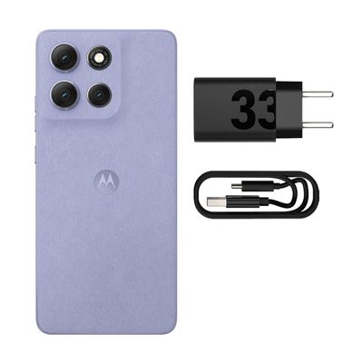 Smartphone Motorola Moto G86 5G Tela 6,7 1.5K pOLED 512GB Câmera Sony 50MP Lilás
