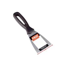 Espátula De Aço Max Com Cabo De Plástico 6cm
