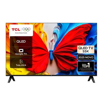 Smart TV 43 TCL 43S5K QLED Full HD Google TV Wi-Fi
