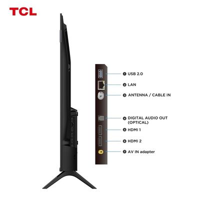 Smart TV 43 TCL 43S5K QLED Full HD Google TV Wi-Fi