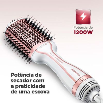Escova Secadora Mondial ES-50 1200W/1300W - White Rose