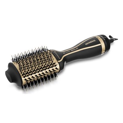 Escova Secadora Mondial Black Gold Argan ES-15 1200W Preta - Bivolt