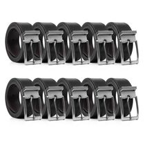 Kit Com 10 Cintos Masculino Dupla Face Estilosos