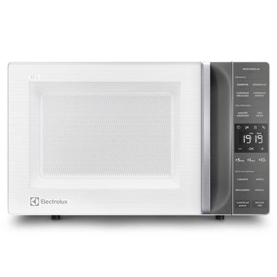 Forno de Micro-ondas Electrolux Efficient ME23B com Função Manter Aquecido Branco – 23 L Branco / 220