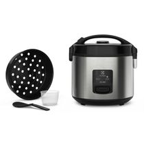 Panela Elétrica de Arroz Electrolux Efficient ERC20 por Rita Lobo com Trava de Segurança 3,5L – Inox e Preta