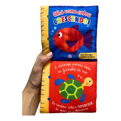 Livro De Pano Olha Como Estou Crescendo - Ciranda Cultural