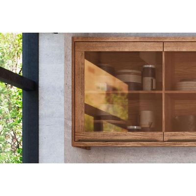 Cozinha Completa Herval 6 Peças Versalis C6P162 Freijo/Cinza Argila
