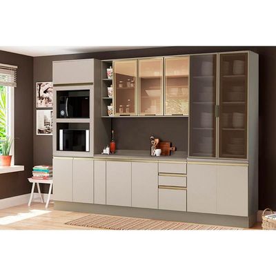 Cozinha Completa Henn 14 Peças Connect C8P06 Duna/Cristal