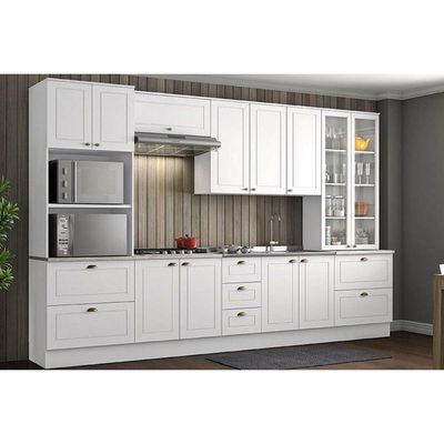 Cozinha Completa Henn 8 Peças Americana s/Pia C8P01 Branco