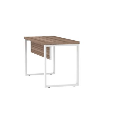 Mesa Escritório 1700x700x750 M170-70pe40tub Walnut-branco