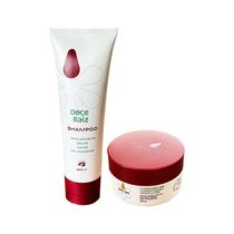 Kit Banho Shampoo E Mascara Doce Raiz De Extrato De Batata Doce Sem Parabenos
