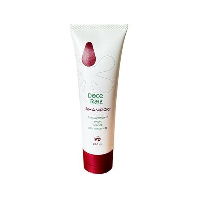 Kit 3 Shampoo Fortalecimento Doce Raiz 250ml Natural De Extrato De Batata Doce