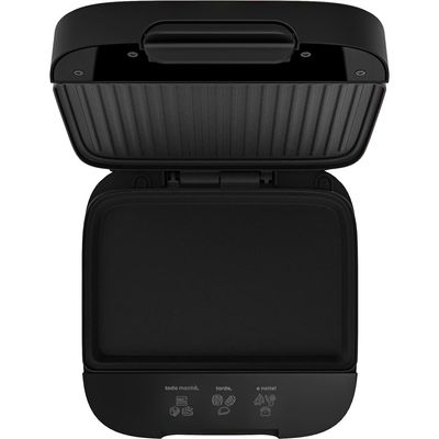 Sanduicheira Elétrica Cadence Click 750W com Botão Liga e Desliga - SAN400 Preto / 110