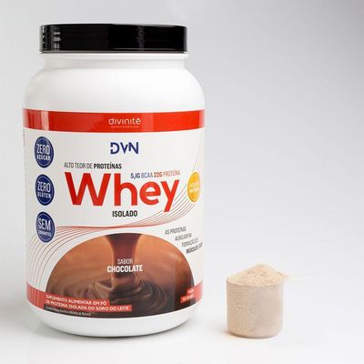 Dvn Whey Pote Isolado De 900g Divinitè Chocolate