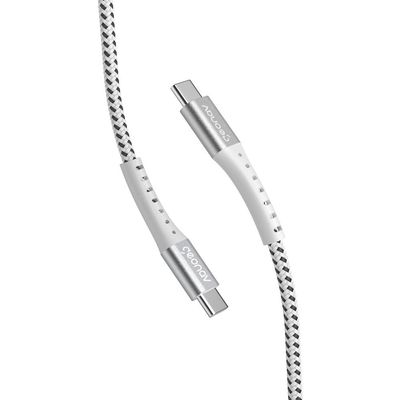 Cabo USB-C ESC06WT em Nylon Trançado Geonav – 1,2 metro