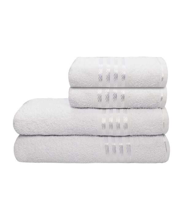 Toalha de Banho Decor Camesa Branco UN / Branco