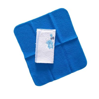 TOALHA DE BOCA INCOMFRAL COM APLICAÇÃO - 2 TOALHINHAS  rosa
