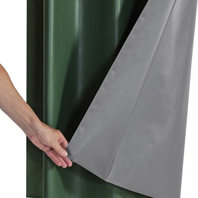 Cortina Blackout PVC 2,20m x 1,30m 100% Policloreto de Vinila - Verde