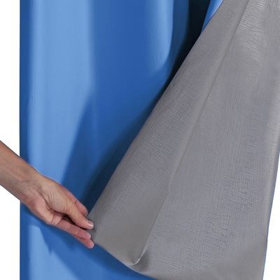 Cortina Blackout PVC 2,80m x 1,80m 100% Policloreto de Vinila - Azul