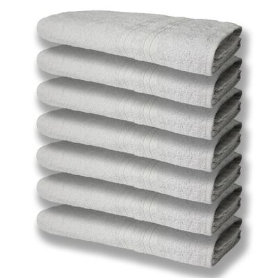 7 Toalhas Grande tália Soft Beka - Branco