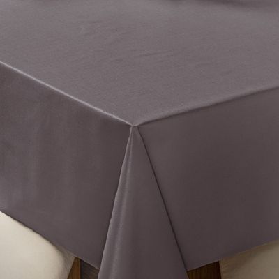Toalha de Mesa 4 Lugares Térmica Impermeável 1,40 m x 1,40 m 100% Policloreto de Vinila - Marrom
