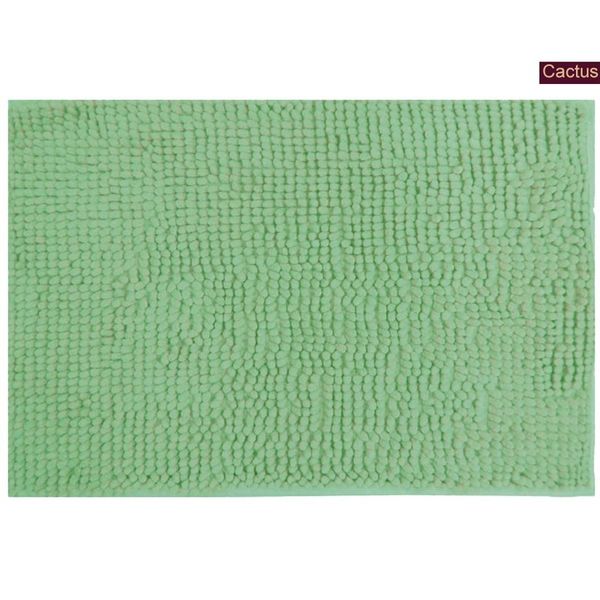 TAPETE BOLINHAS 35 CM X 38 CM POLIESTER verde