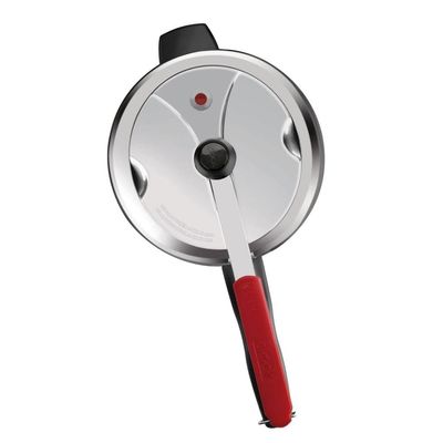 Panela de Pressão Clock Eco Polida com Fechamento Interno - 4,5 litros