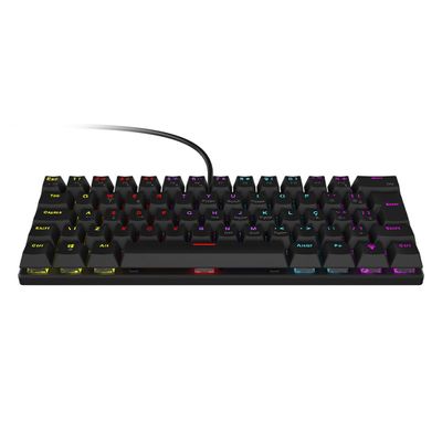 Teclado Mecânico 60% Vinik Anihi BLACK - SWITCH Blue - LED Rainbow - Anihibkbl