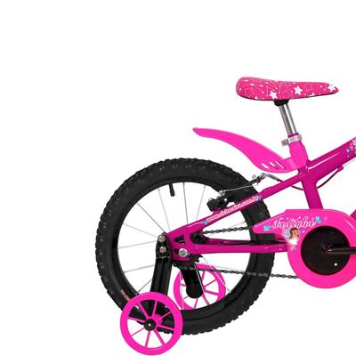 Bicicleta ARO16 MTB Fadinha Cairu - 311652  Rosa