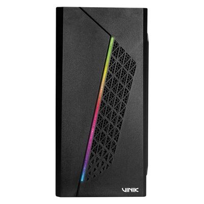 Gabinete Gamer Vinik Beam Preto Lateral Acrilico - GGBACBK