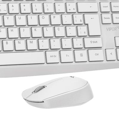 Kit Teclado e Mouse sem Fio Creative - VO203 Preto