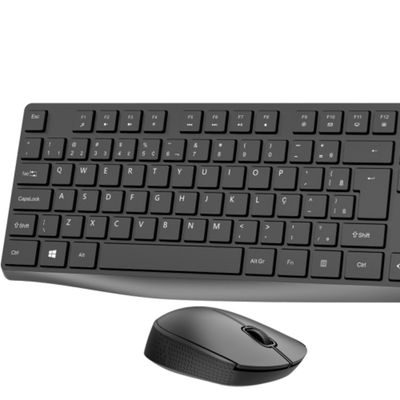 Kit Teclado e Mouse sem Fio Creative - VO203 Preto