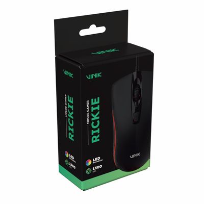 Mouse Gamer Vinik Rickie 1500DPI RGB - MGRKRGB