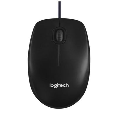 Mouse Logitech M90 Preto USB com Fio 910-007599-C