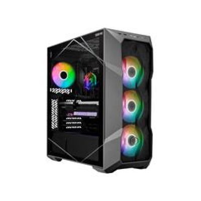 Gabinete Gamer Cooler Master TD500 MAX Lateral de Vidro TEMP Mini ITX/MICRO-ATX/ATX com 3 FANS