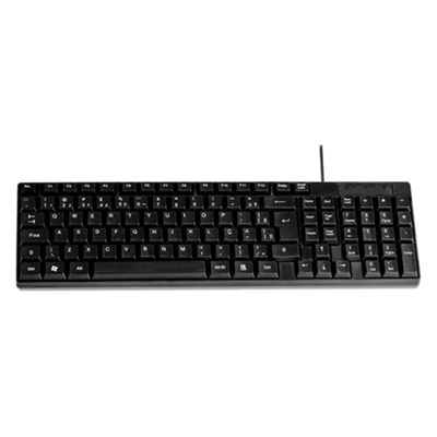 Teclado com Fio Focus Elevate - VO101  Preto