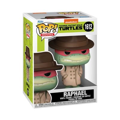 Boneco Funko POP! as Tartarugas Ninja - Raphael de Sobretudo