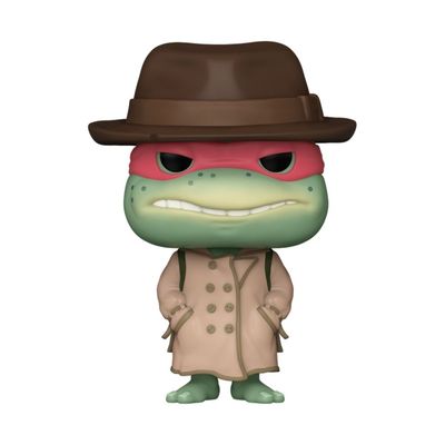Boneco Funko POP! as Tartarugas Ninja - Raphael de Sobretudo