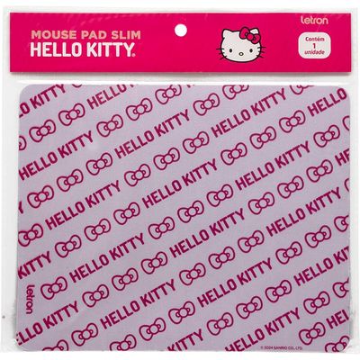 Mouse PAD SLIM Letron Hello KITTY (caixa C/20 Unidades)
