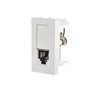 Tomada Telefone RJ11 2FIOS 1M Branca 615011BC