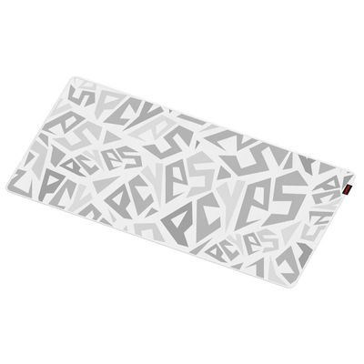 Mouse PAD Gamer PCYES Signature EXTENDED White GHOST - 900 X 420 - PMS90X42WG