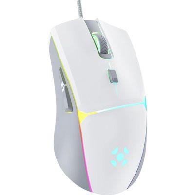 Mouse Gamer Fortrek Crusader 12800DPI Branco