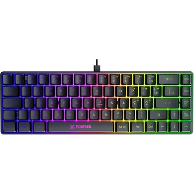 Teclado Gamer Mecânico Fortrek Gravity 100 Fullsized Preto