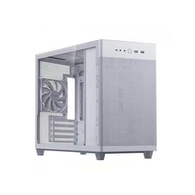 Gabinete Gamer ASUS AP201 Prime White Lateral de Vidro Temperado Micro ATX/MINI ITX 1 FAN 120MM BRAN