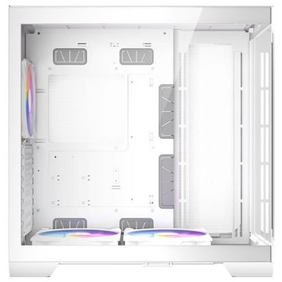 Gabinete Gamer ANTEC C8 ARGB White Lateral Vidro Temperado 4MM E-ATX/ATX/M-ATX/ITX 2 FANS 120MM B