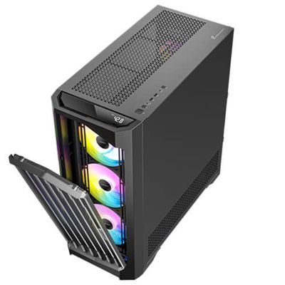 Gabinete Gamer ANTEC Perfor. 1 FT ARGB Lateral de Vidro Temperado 4MM E-ATX/ATX/MICRO-ATX/ITX 3