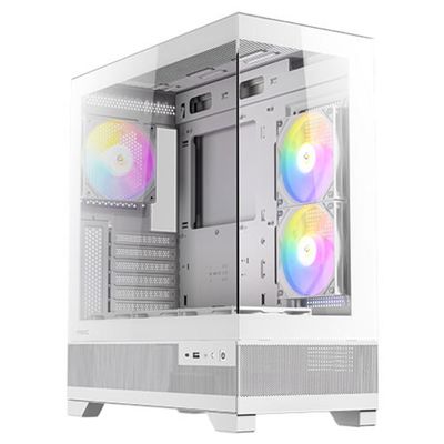Gabinete Gamer ANTEC CX700 RGB Elite White Lateral Vidro Temperado 4MM ATX/MICRO-ATX/ITX 6 FANS 1